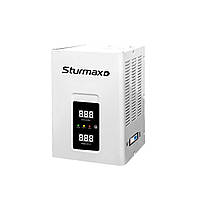 Стабілізатор напруги релейний LED 10000 ВA настінний Sturmax PSM9310000RV(11)