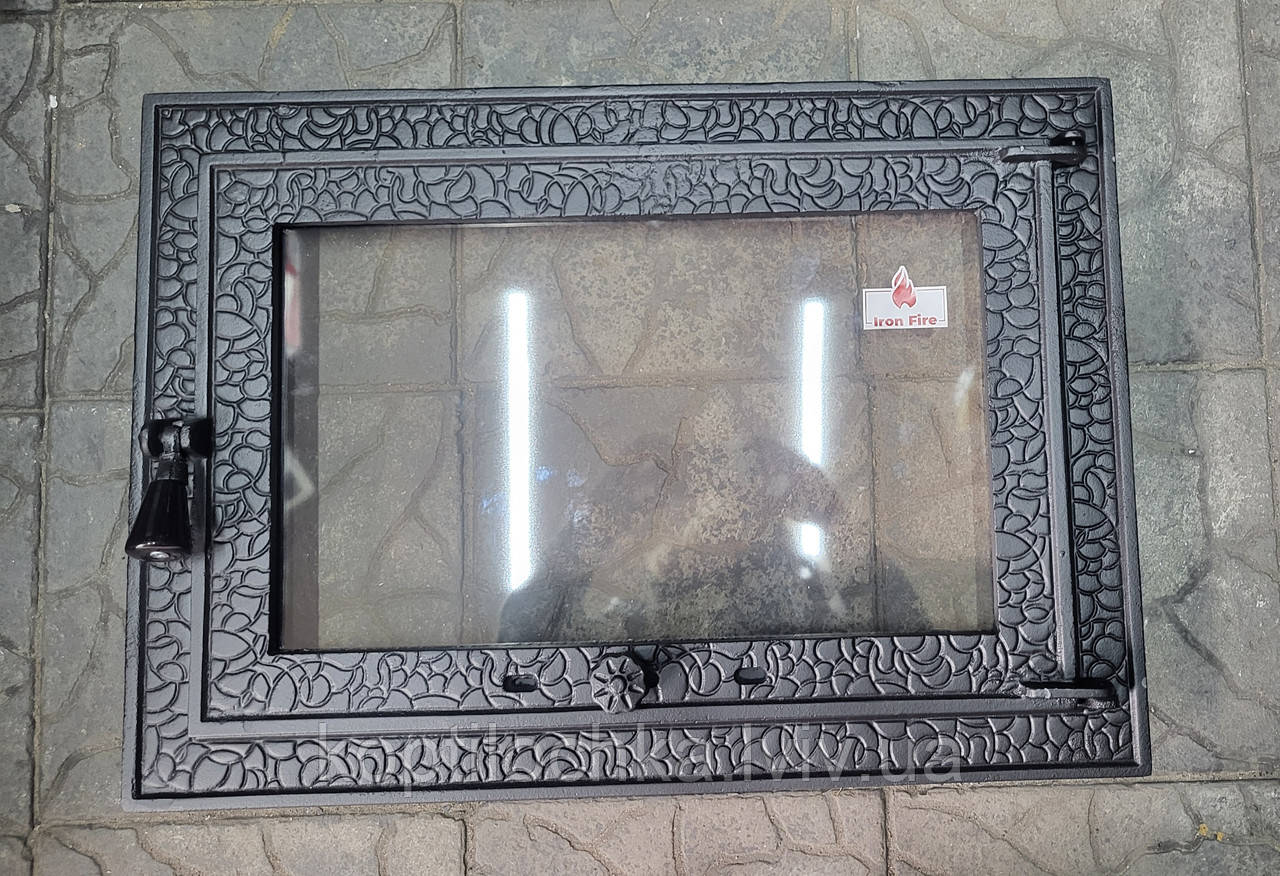 Дверцята для каміна,мангала "Stone" 700*500