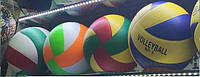 Мяч волейбольный арт. VB190204 (60шт) PVC 4 цвета, сетка, металл иголка в компл.