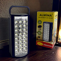 Фонарь кемпинговый переносной аварийное освещение с функцией Power bank ALFARID Almina DL-2424