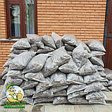 Кора соснова великої та середньої фракції розфасована у мішках 50л. для ландшафтного дизайну, фото 7