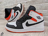 Стильные мужские кроссовки Nike Air Jordan 1 Retro \ Найк Аир Джордан 1 Ретро \ 43