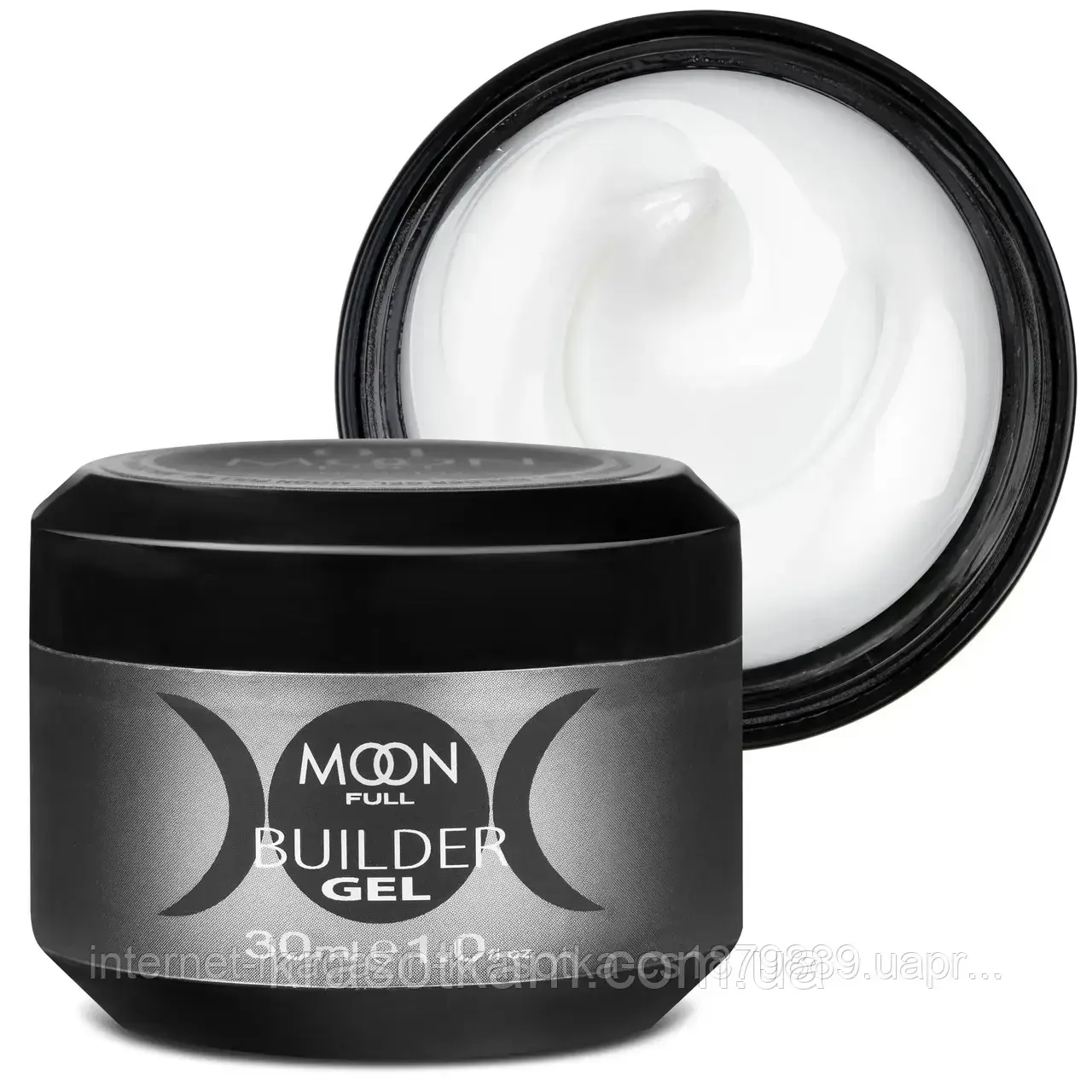 Гель моделювальний MOON FULL Builder Gel No02, 30 мл молочний