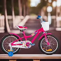 Велосипед дитячий для дівчинки двоколісний 18 <unk> Formula ALICIA 2019 рожевий