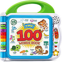 LeapFrog Learning Friends 100 Words Book Green 80-601540 STEM Ліпфрог 100 слів інтерактивна книга англ + іспан