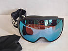 Гірськолижна маска Oakley Flight Tracker M (XM) Factory Pilot Black лінза Prizm Sapphire + Кейс, фото 6