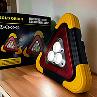 Знак аварийный Led прожектор Gold Orion OR-7709 аккумуляторный 500 Lm 5 режимов