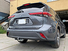 Фаркоп Toyota Highlander XU70 2019- (Тойота Хайлендер 4) оцинкований