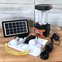 Солнечная станция фонарик DAT Solar Light RT-911BT, радио, MР3, Power Bank