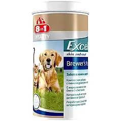 Пивні дріжджі 8in1 Excel «Brewers Yeast» 780 таблеток (для шкіри та шерсті)