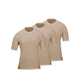 Комплект футболок Propper 3-Pack Crew Neck Tee(США), Розмір: Large, Колір: Sand Tan