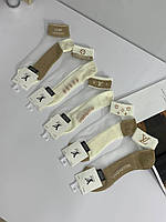 Жіночі шкарпетки з капроновими вставками