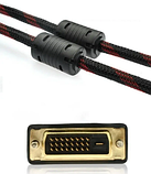 Кабель шнур Hdmi*Dvi 5 Метрів ферит (ver1.4), фото 3