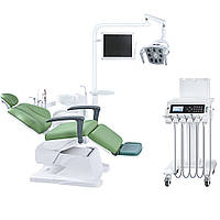 AY-A4800 стоматологическая установка трех секционное кресло нижняя подача инструментов