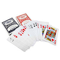 Карты игральные 1 колода 54 карты, пластиковое покрытие Plastic Coated, в картонной упаковке №976