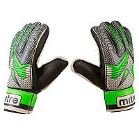 Вратарские перчатки Latex Foam MITRE, зеленый, размер 6.