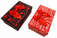 Коробка подарочная SY прямоугольная Love 19*11,5*6,5см 2вида микс 2316-71-S