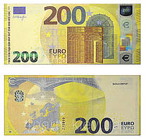 Сувенірні гроші, Прикольний банк, 200 євро, пачка