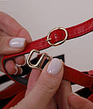 Жіночі туфлі червоні на танкетці розмір 38, фото 5