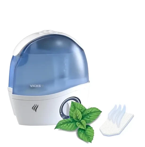Ультразвуковий зволожувач повітря для підтримки рівня вологості в приміщенні Mini CoolMist від Vicks
