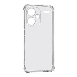 Силіконовий чохол Shock proof для Xiaomi Redmi Note 13 Pro Plus (5G) Transparent