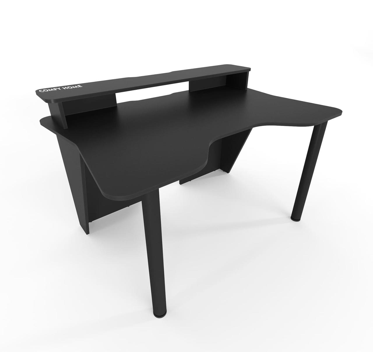 Геймерський стіл "Darrius" 140х92х75 см. Чорний, фото 1