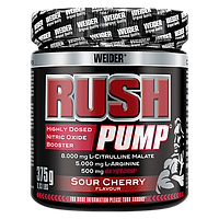 Предтренировочный комплекс Weider Rush Pump. Предтрен без кофеина. Вишня - 375g