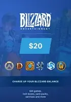 Подарочная карта Blizzard Battle.net 20 USD