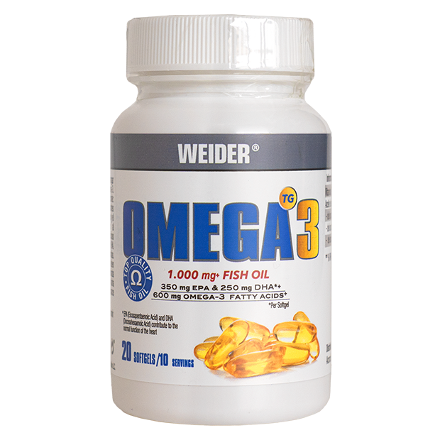 Жирні кислоти Weider Omega-3 Fish Oil. 1000 мг на порцію. 90 капсул