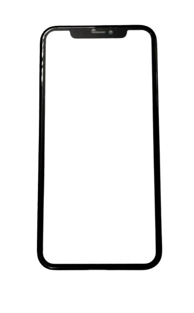Скло дисплея для iPhone 11 з рамкою та клеєм OCA, фото 1