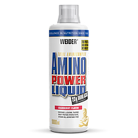 Аминокислоты Weider Amino Power Liquid. Предтреник. Клюква - 1000 ml