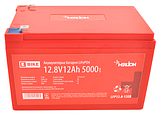 Літій-залізо-фосфатний акумулятор Merlion LiFePO4 12.8V 12Ah (4S2P/BMS-15A) (151x99x99) до 5000 циклів, фото 3