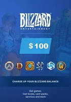 Подарочная карта Blizzard Battle.net 100 USD