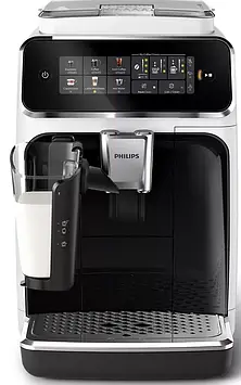 Кавомашина PHILIPS EP3343/50 Latte Go Series 3300 Біло-чорна