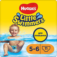 Дитячі трусики-підгузки для плавання Huggies Little Swimmers, розмір 5-6 (12-18 кг), 11 шт