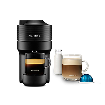 Капсульна кавоварка DE LONGHI-NESPRESSO ENV90.BAE Vertuo Pop + спінювач