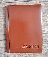 Альбом для монет Marcia 108 ячеек для монет разных размеров Коричневый