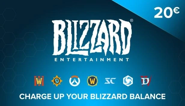 Подарочная карта Blizzard Battle.net 20 EU - фото 1 - id-p2123209210