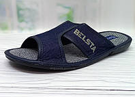Тапочки мужские Белста (Belsta), синие, джинс