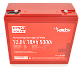 Літій-залізо-фосфатний акумулятор Merlion LiFePO4 12.8V 18Ah (4S3P/BMS-20A) (181x77x168) до 5000 циклів, фото 3