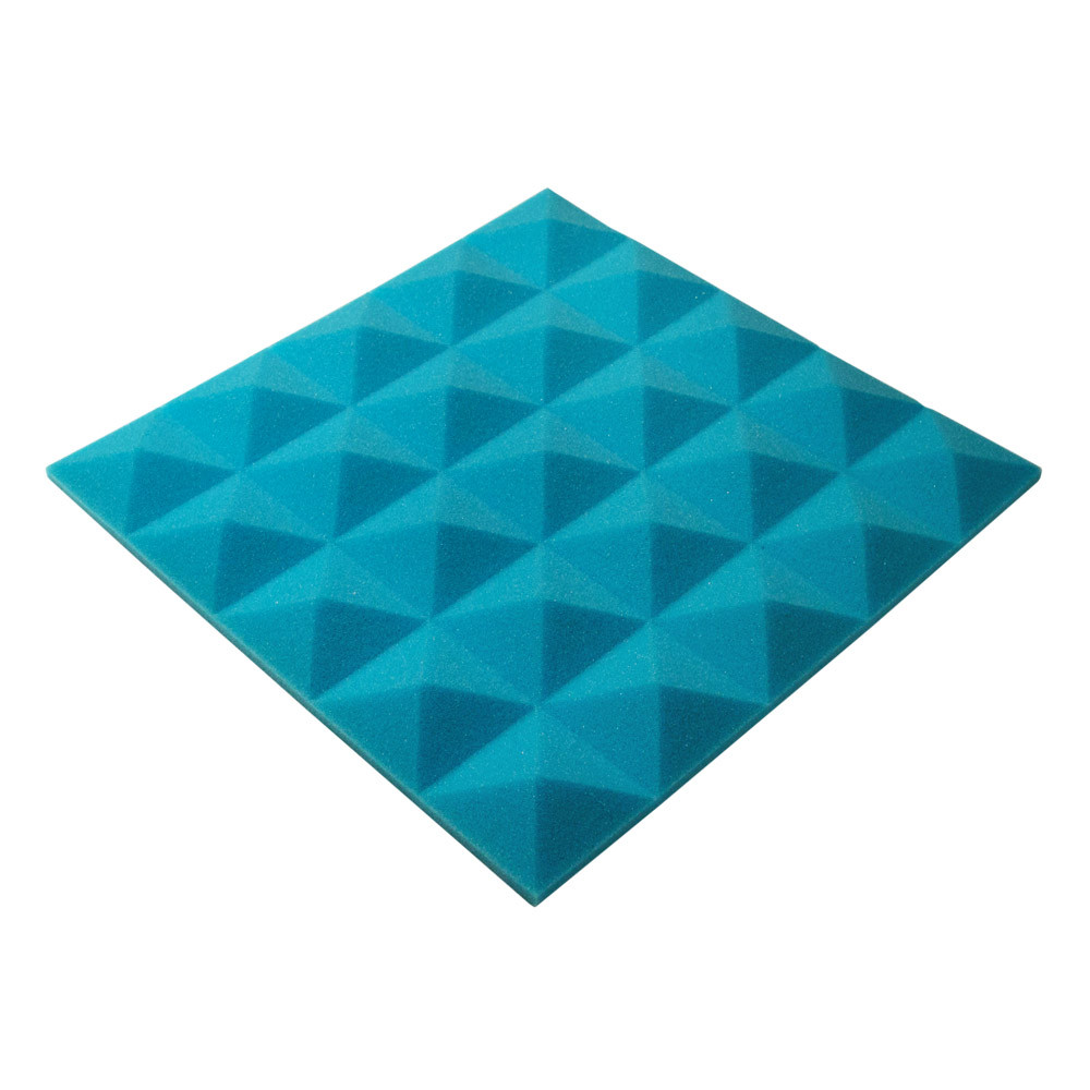 Панель із акустичного поролону піраміда Ecosound Pyramid Gain Blue 30 45х45 см Синій