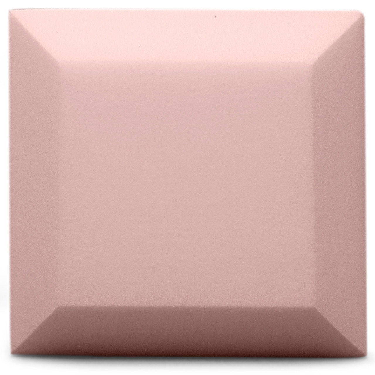 Оксамитова акустична панель з акустичного поролону Ecosound Velvet Rose 50 25х25 см Світло-рожевий