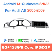 Junsun 4G Android магнітолу для Audi A6 C6 4F A7 C7 2005-2018 8G 128G 2005-2009 SN665