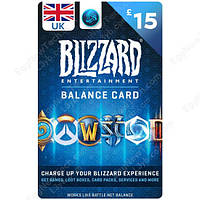 Подарочная карта Blizzard Battle.net 15 GBP