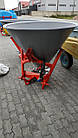 Розкидач міндобрив гідравлічний  500 кг  (пластик, диск з нержавійки) до трактора, фото 4