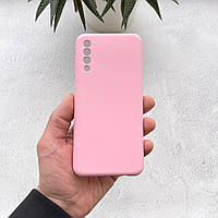 Чехол на Samsung Galaxy A50 Silicone Case розовый силиконовый / для Самсунг Гелекси А50