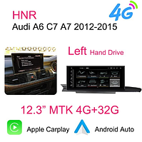 Junsun 4G Android магнітолу для Audi A6 C6 4F A7 C7 2005-2018 4G 32G HNR LHD A6 A7 C7 12-15