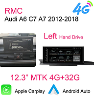 Junsun 4G Android магнітолу для Audi A6 C6 4F A7 C7 2005-2018 4G 32G RMC LHD A6 A7 C7 12-15