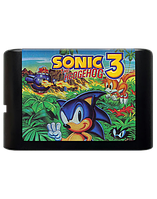 Игра RMC Mega Drive Sonic the Hedgehog 3 Английская Версия Только Картридж