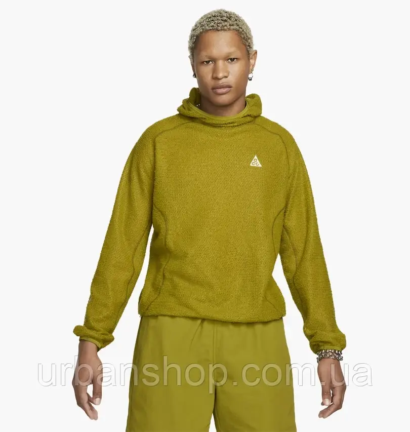 Urbanshop com ua Худі чоловіче Nike Acg Wolf Lichen Caps Mid-Layer Top Olive DV9426-390 РОЗМІРИ ЗАПИТУЙТЕ